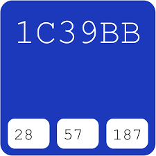 رنگ آبی ایرانی اصلی (Persian Blue Proper)