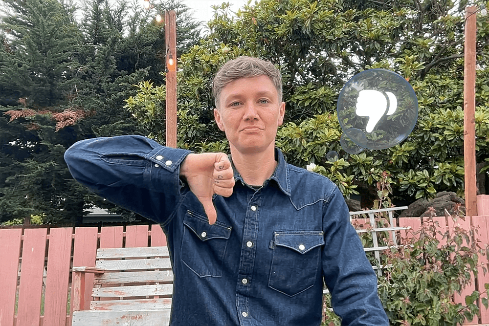 Thumbs Down (شست پایین)