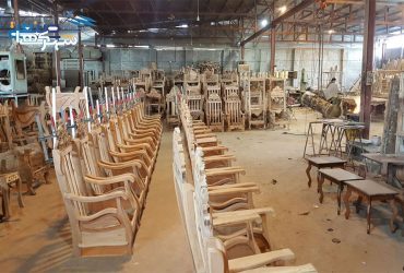 پروژه شبیه سازی کارگاه مبل سازی با arena