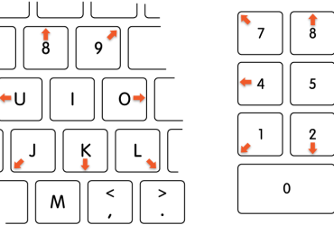 از کار افتادن کلیدهای 7 8 9 U O J K L مک بوک