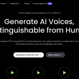 بررسی کامل هوش مصنوعی PlayHT AI