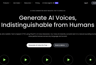 بررسی کامل هوش مصنوعی PlayHT AI
